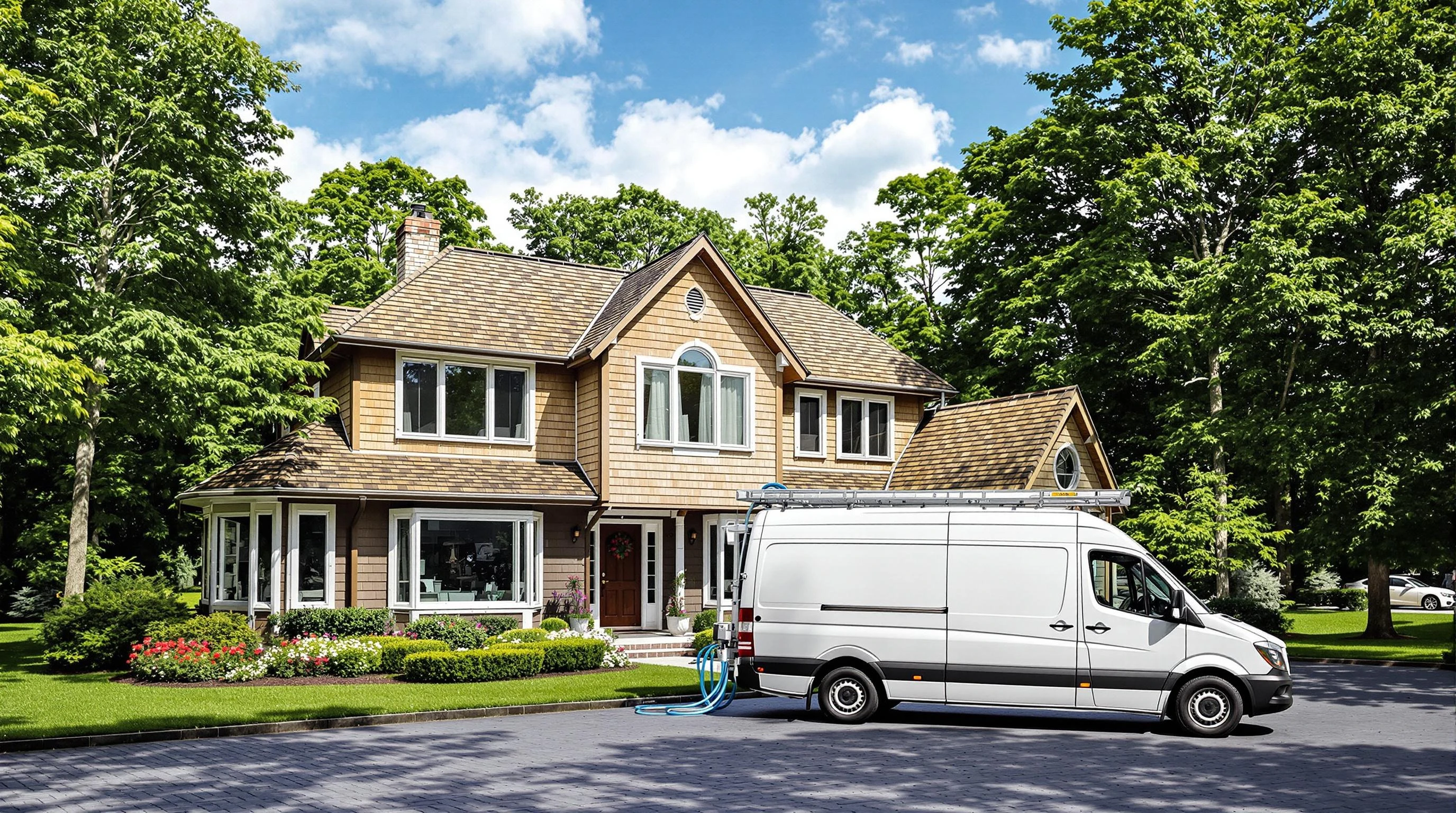 Castle Shannon Dryer Vent Cleaning dryer vent cleaning crew working in Upper St. Clair, PA
