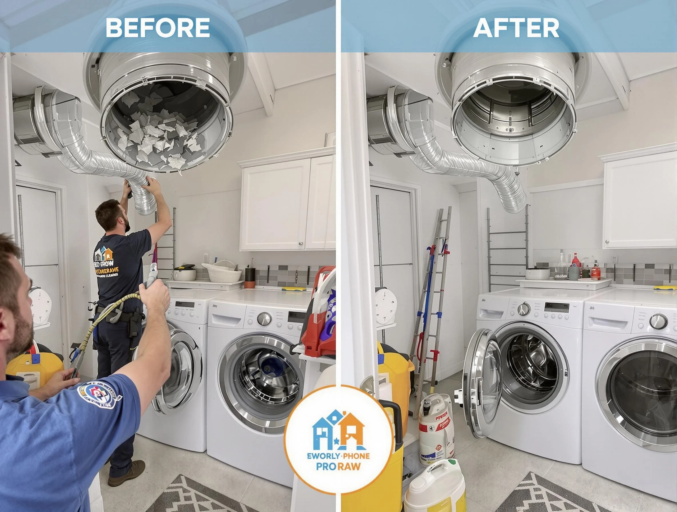 Residential dryer vent cleaning by Castle Shannon Dryer Vent Cleaning in Castle Shannon